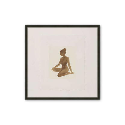 [Color:Satin Black], Picture of art in a Satin Black frame
