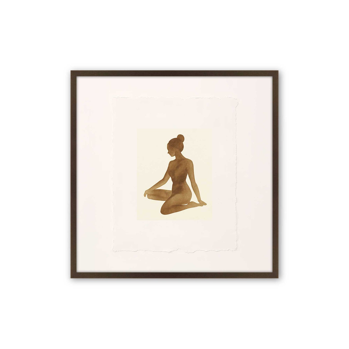 [Color:Belvinder Brown], Picture of art in a Belvinder Brown frame