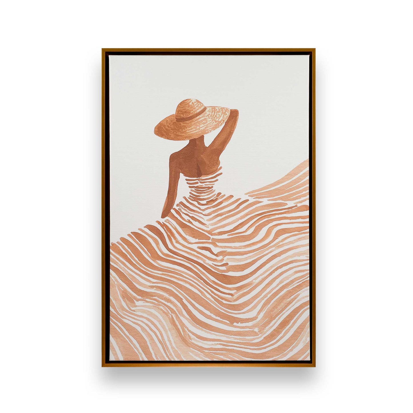 [Color:Polished Gold], Picture of art in a Polished Gold frame