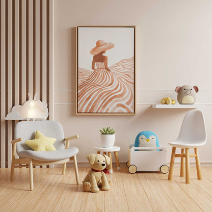 Picture of art in a room