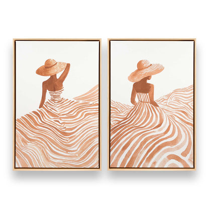 [Color:American Maple], Picture of art in a American Maple frame