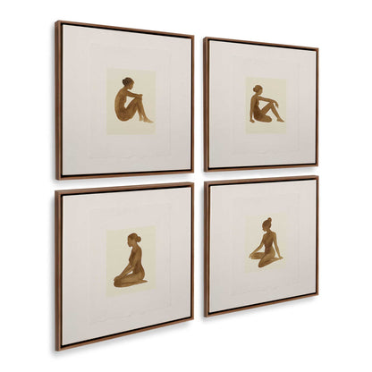 [Color:Walnut], Picture of the corner of the art