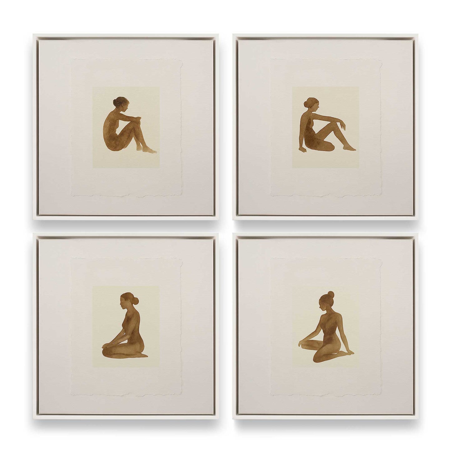 [Color:Opaque White], Picture of art in a White frame