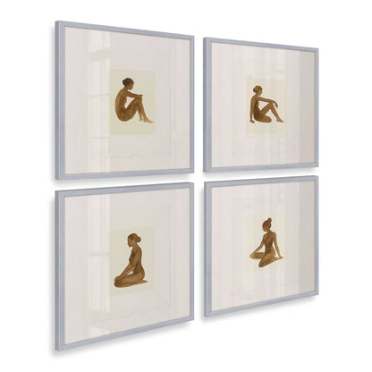 [Color:Polished Chrome], Picture of art in a Polished Chrome frame of the corner