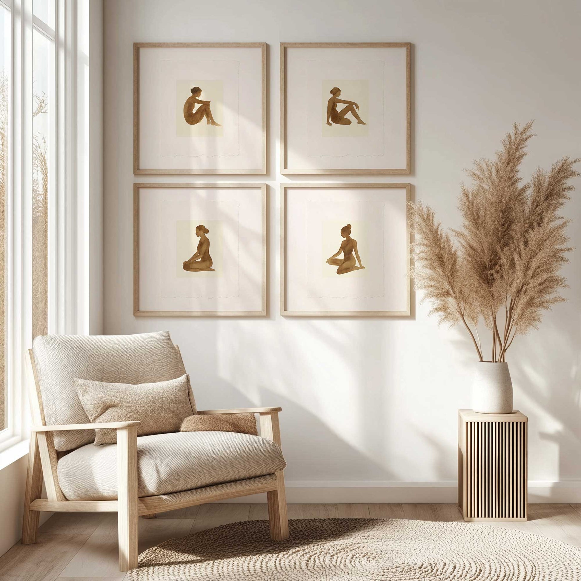 [Color:Opaque White], Picture of art in a Opaque White frame