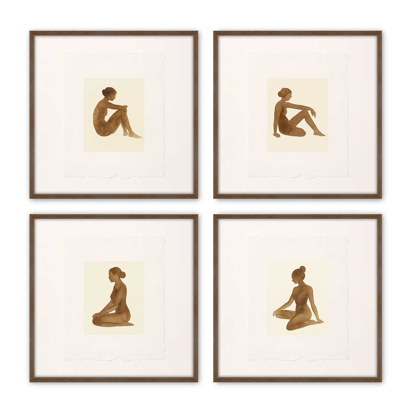 [Color:Walnut], Picture of art in a Walnut frame