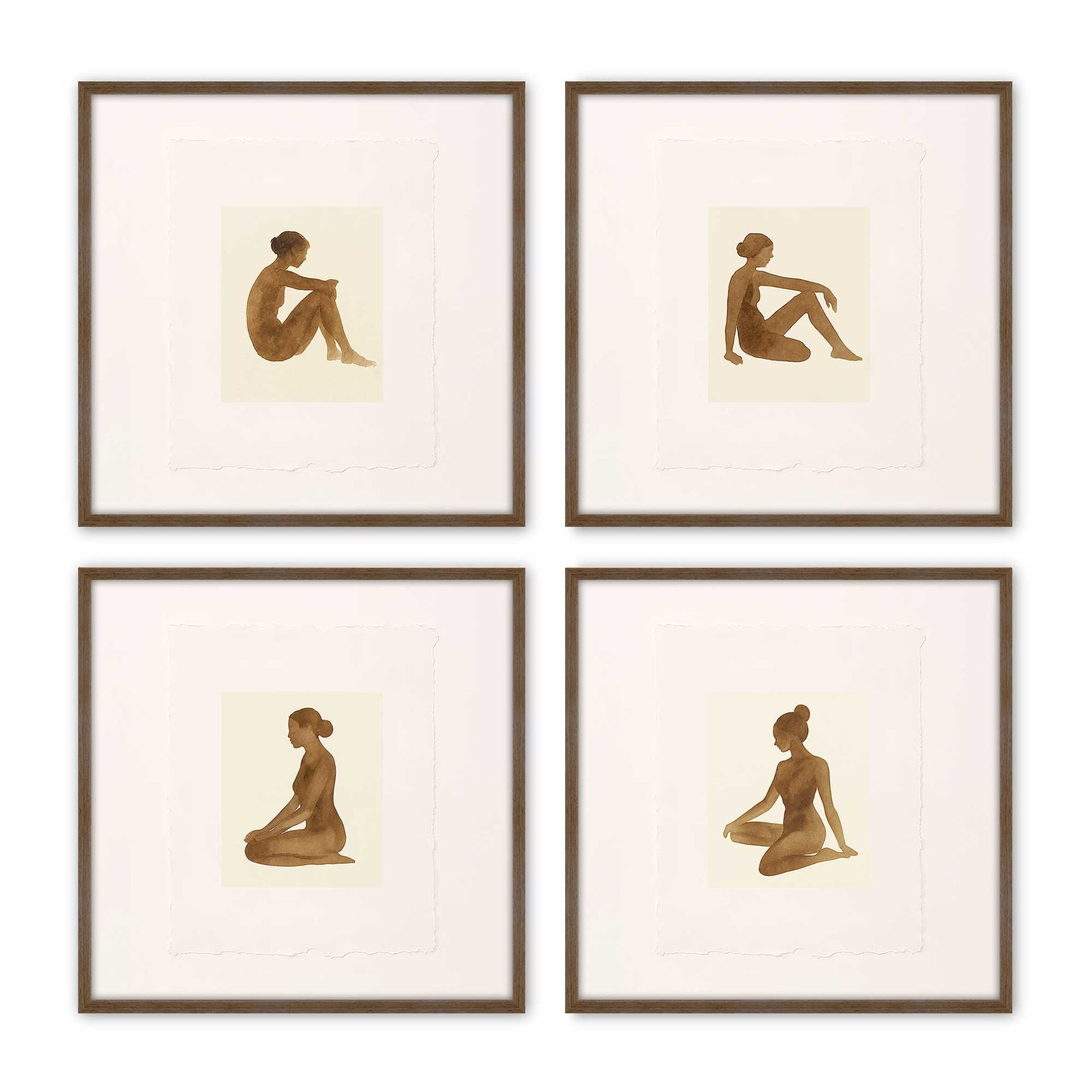 [Color:Walnut], Picture of art in a Walnut frame