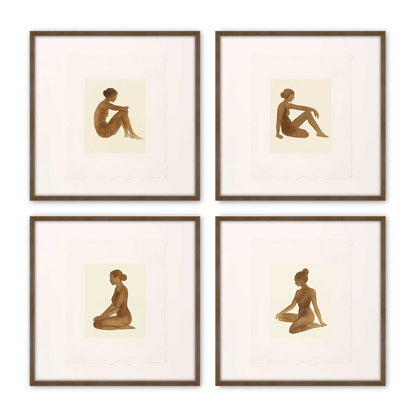 [Color:Walnut], Picture of art in a Walnut frame