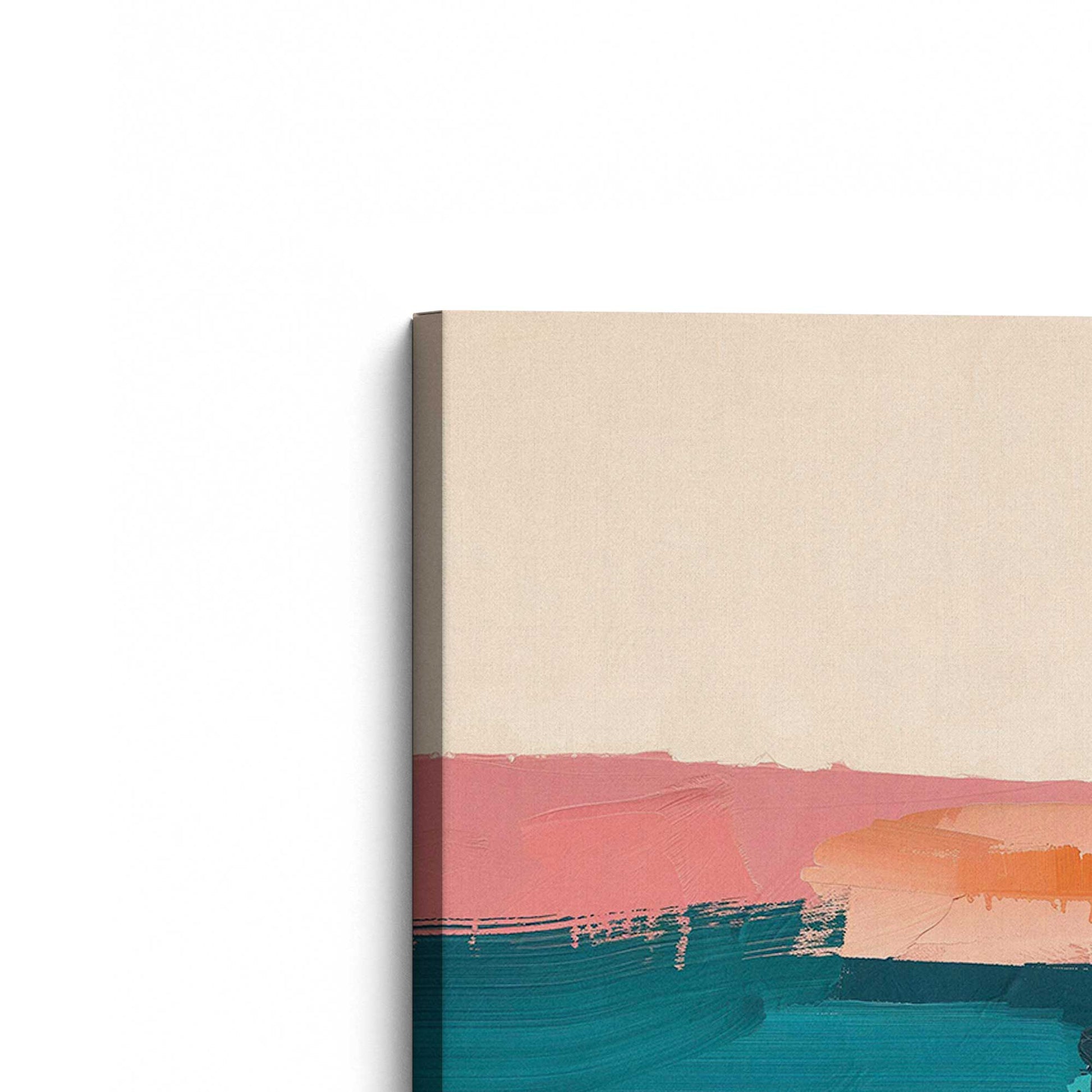 [Color:Stretched Canvas], Picture of the corner of the art