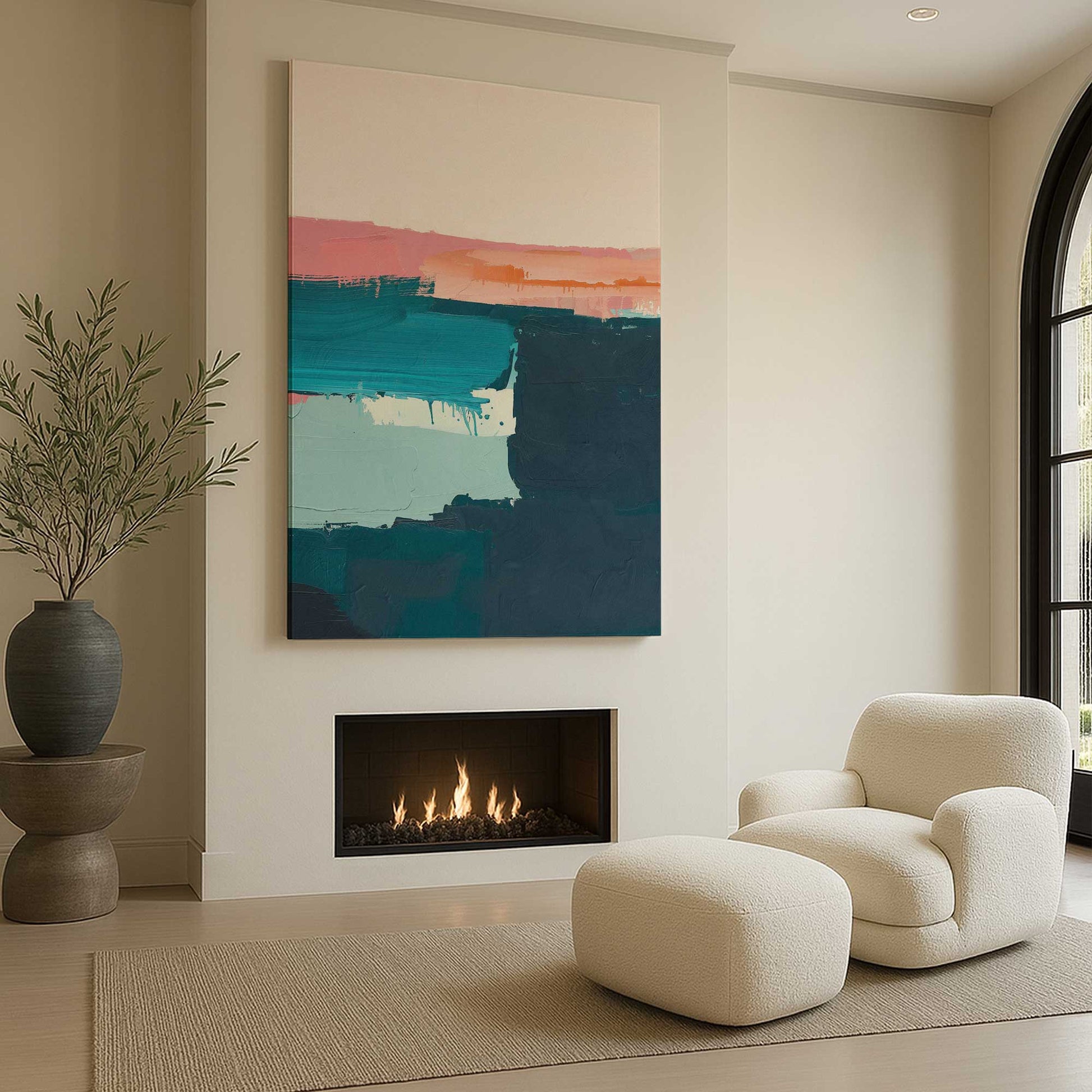 [LIFESTYLE], art hanging in a room