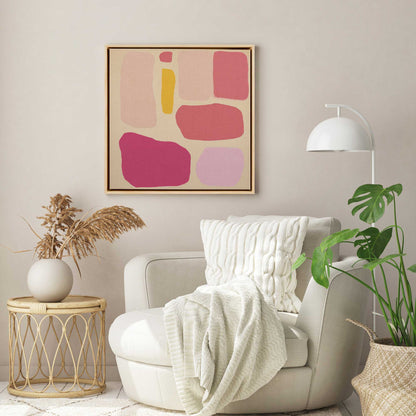 Chromatic Rhythms v1 Print on Canvas