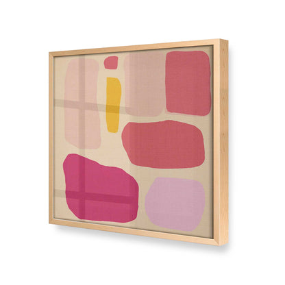 [Color:Raw Maple], Picture of art in a Raw Maple frame at an angle