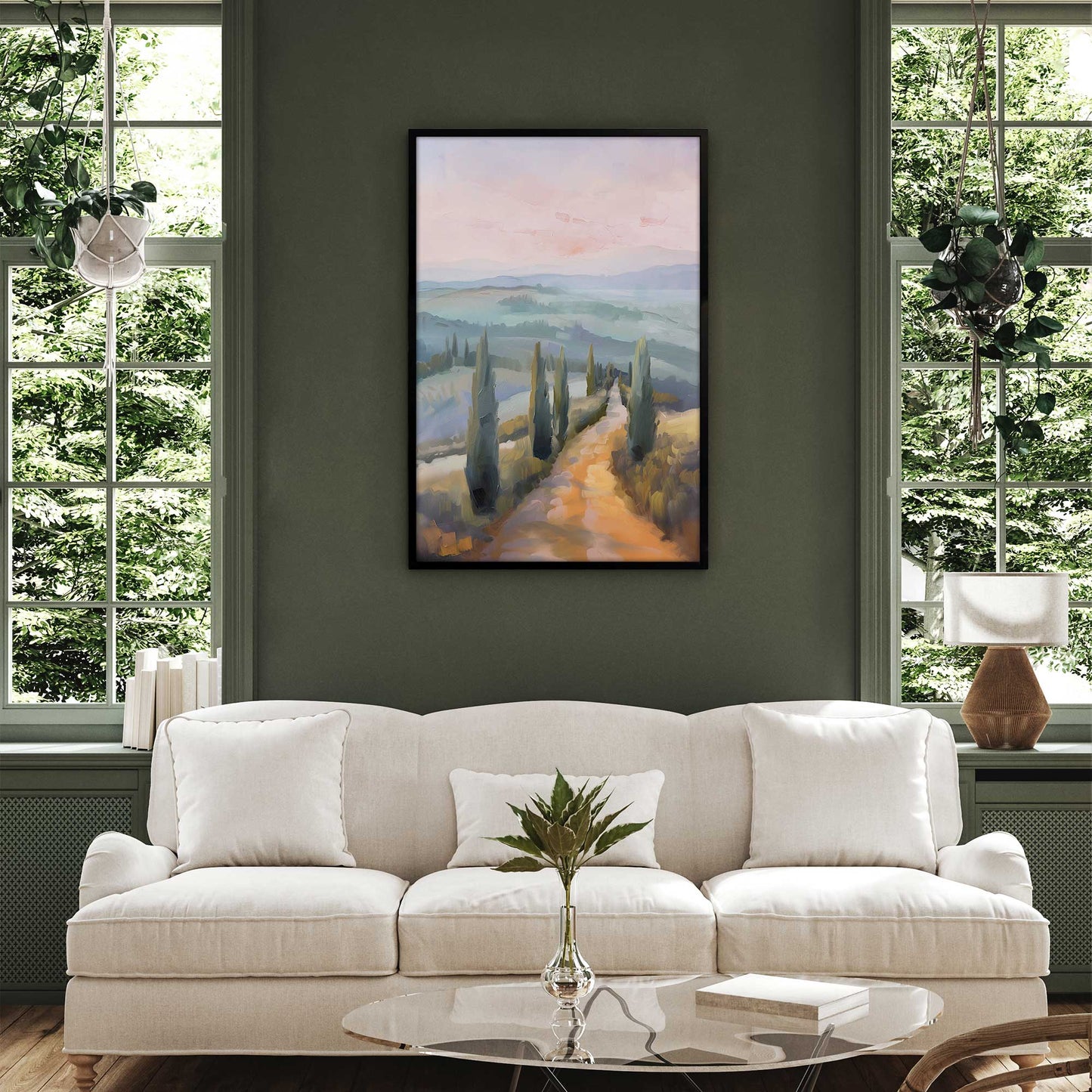 [LIFESTYLE], Picture of art in a room