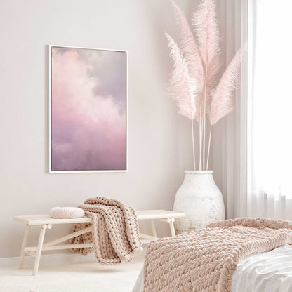 Pastel Skyline v2 Print on Canvas