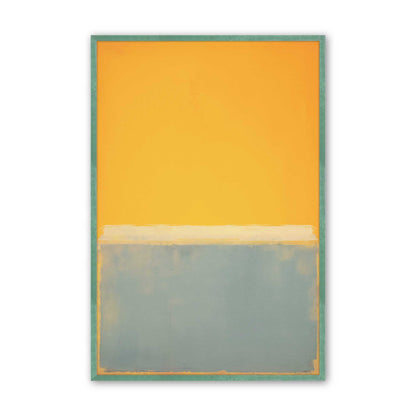 [Color:Lemon Grass], Picture of art in a Lemon Grass frame