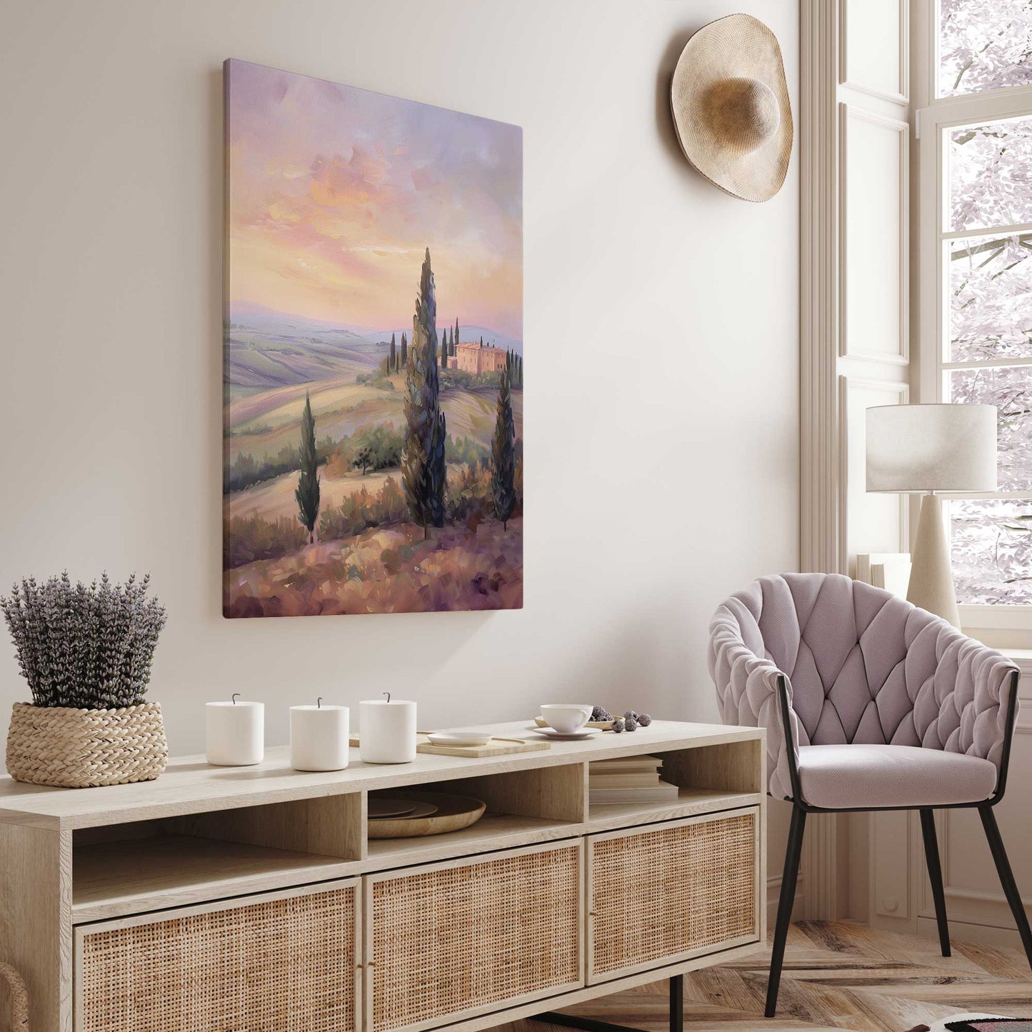 [LIFESTYLE], Picture of art in a room