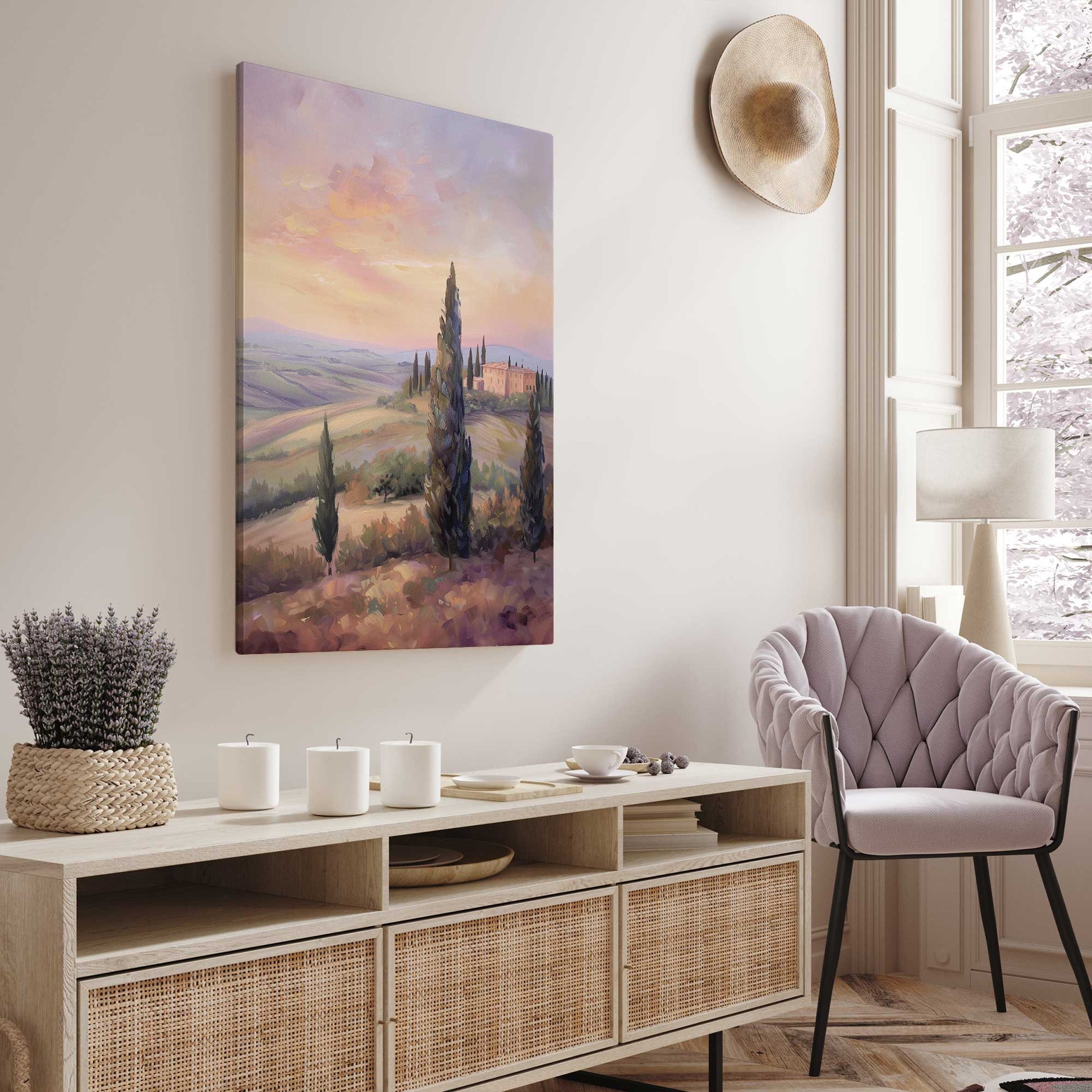[LIFESTYLE], Picture of art in a room