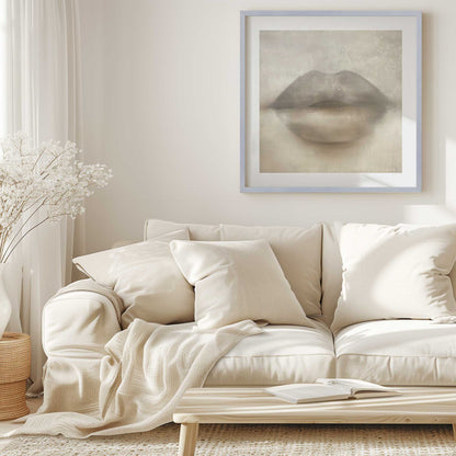 Whispered Kiss Sepia Print