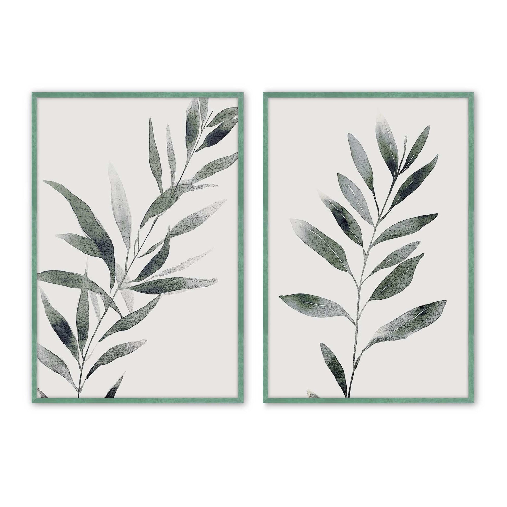 [Color:Lemon Grass] Picture of art in a Lemon Grass frame