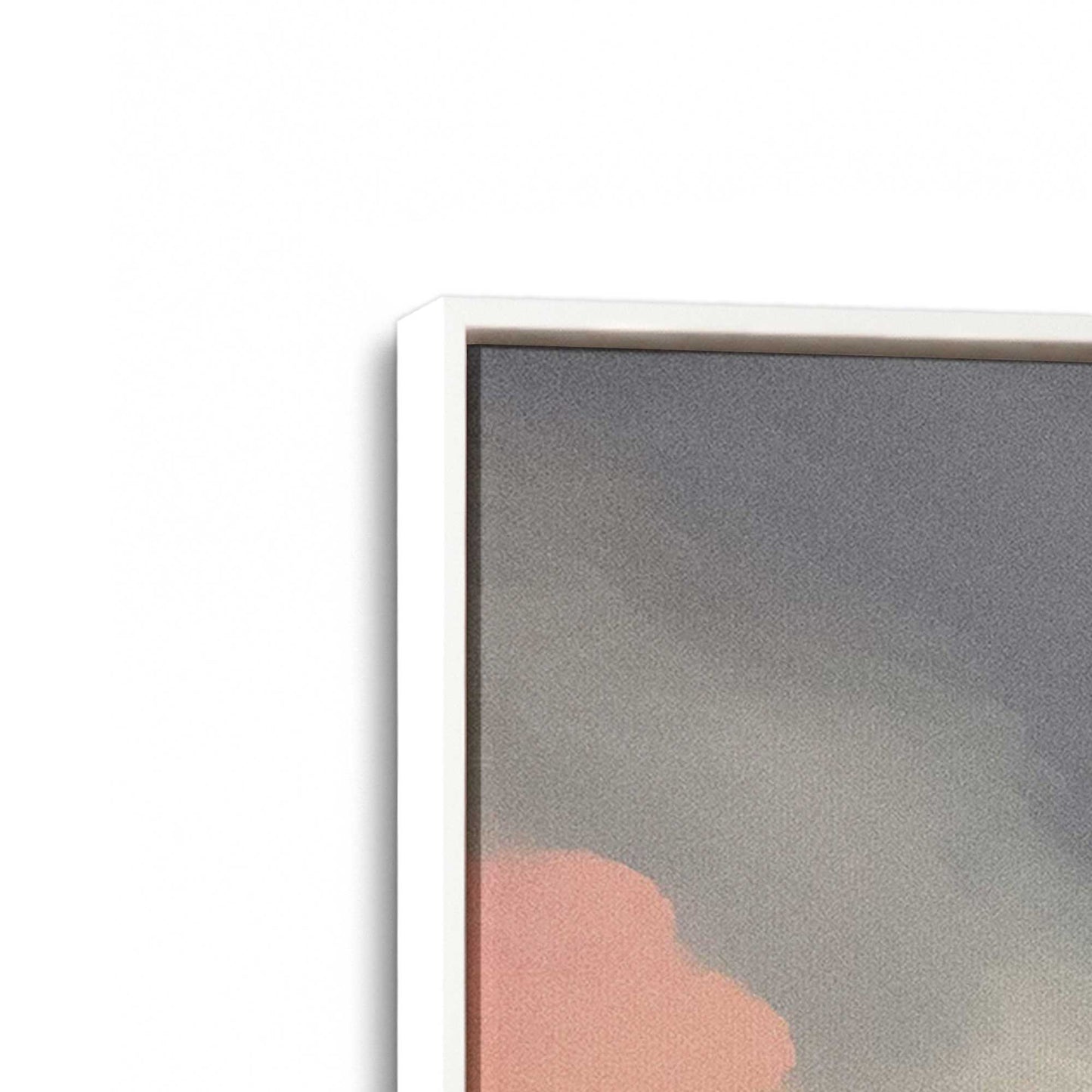 Rosy Twilight Set of 2 Print on Canvas