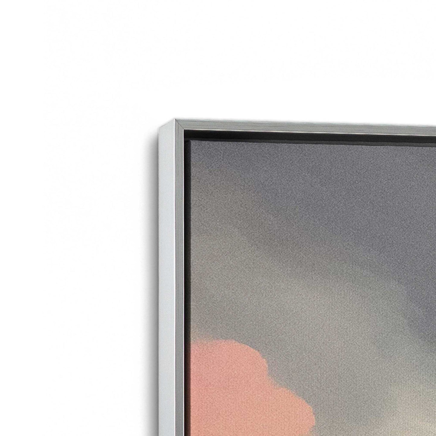 Rosy Twilight Set of 2 Print on Canvas