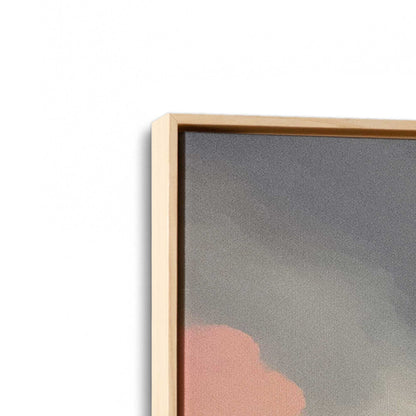 Rosy Twilight Set of 2 Print on Canvas