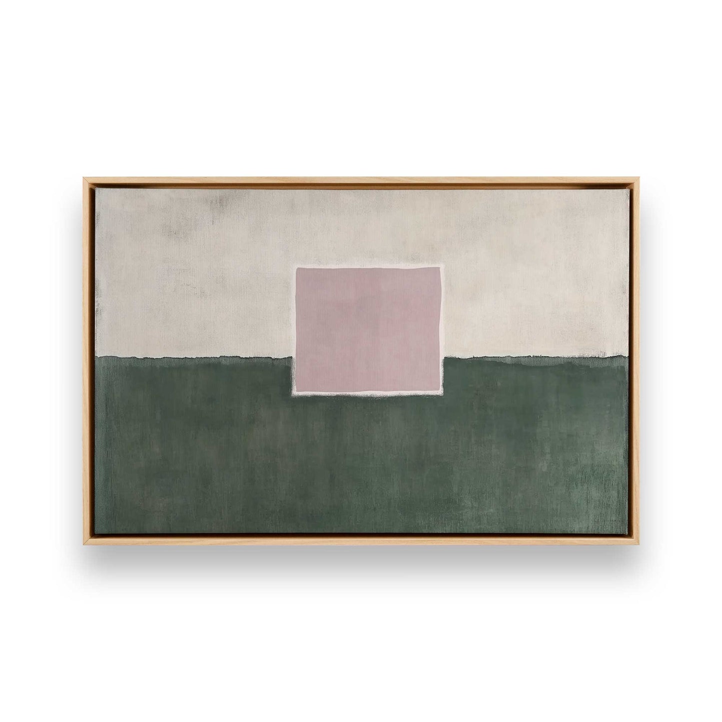 [Color:American Maple], Picture of art in a American Maple frame