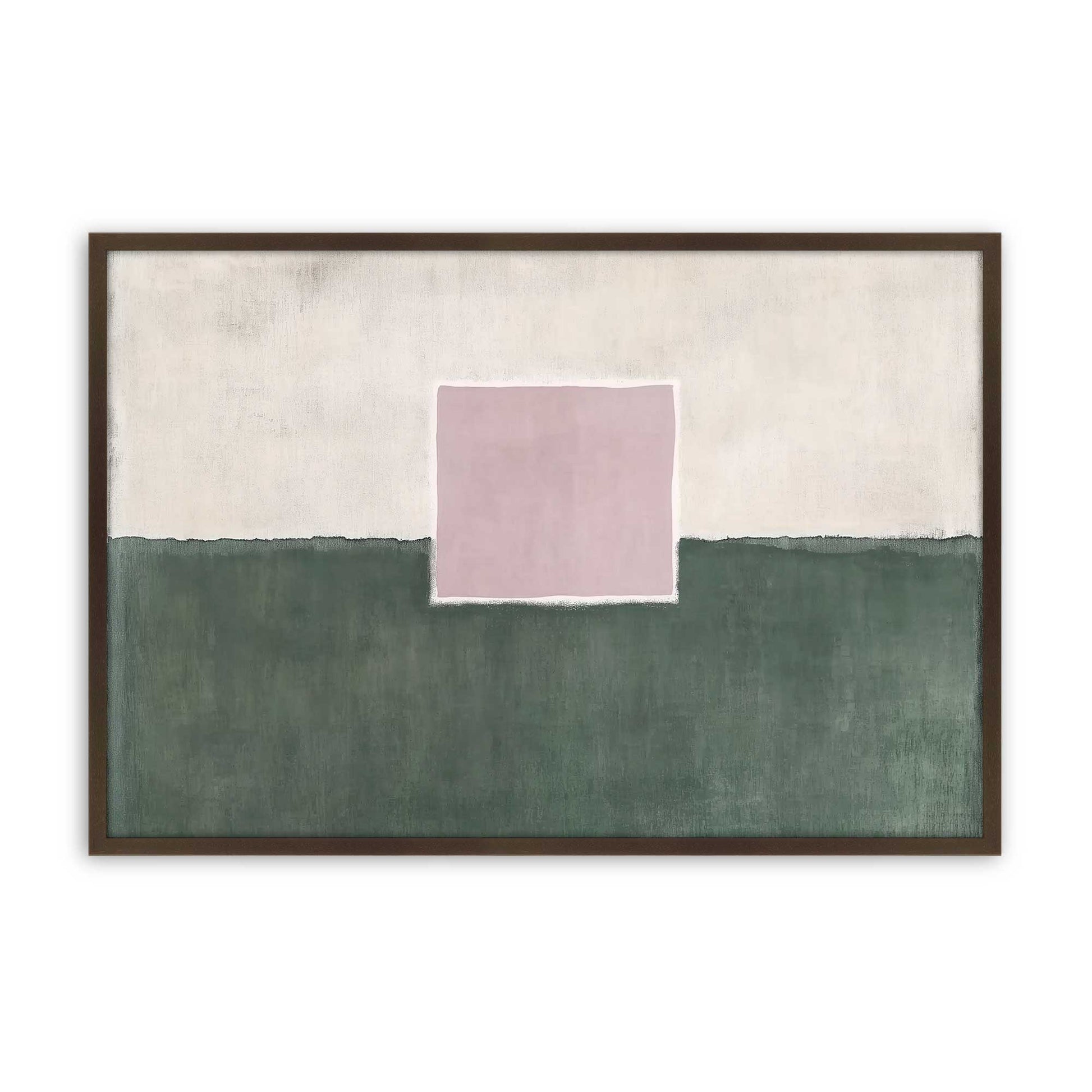 [Color:Belvinder Brown], Picture of art in a Belvinder Brown frame