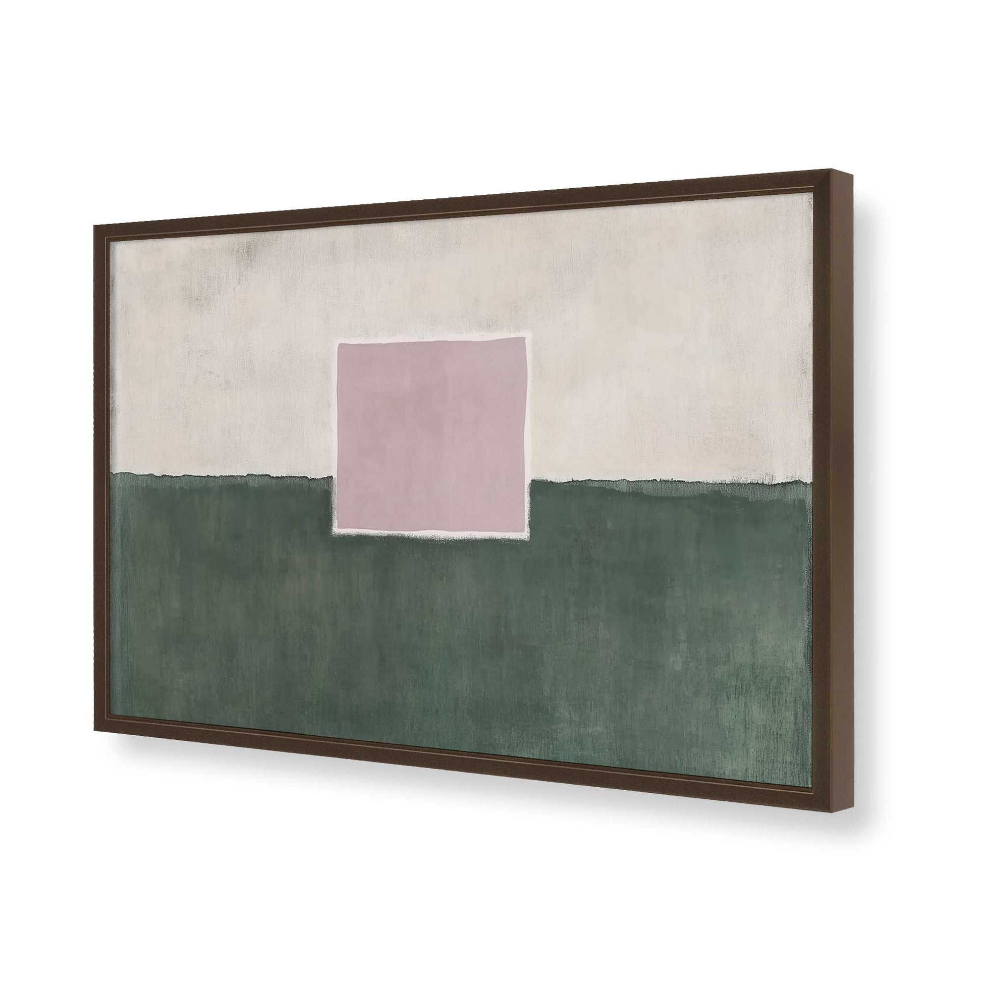 [Color:Belvinder Brown], Picture of art in a Belvinder Brown frame of the corner