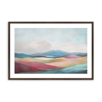 [Color:Belvinder Brown], Picture of art in a Belvinder Brown frame