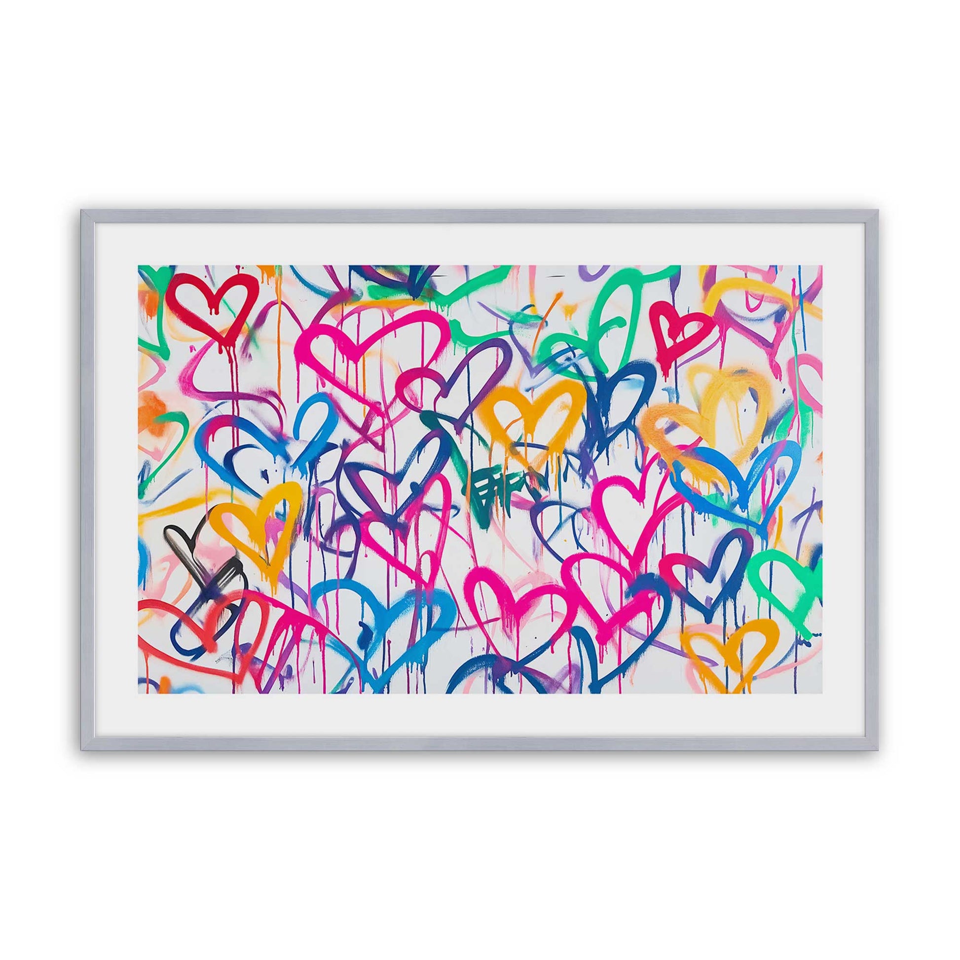 [Color:Polished Chrome], Picture of art in a Polished Chrome frame