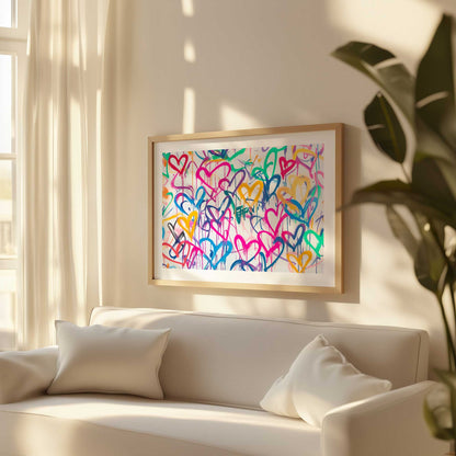 Picture of art in a room