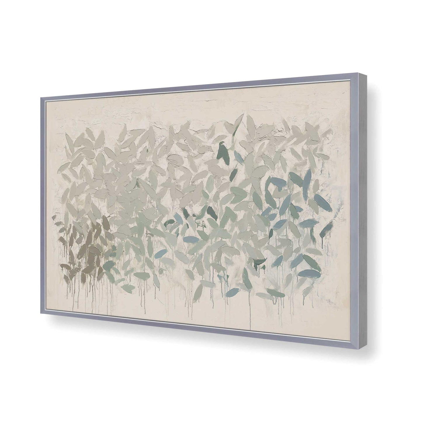 [Color:Polished Chrome], Picture of art in a Polished Chrome frame of the corner