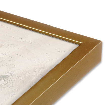 [Color:Polished Gold], Picture of art in a Polished Gold frame at an angle
