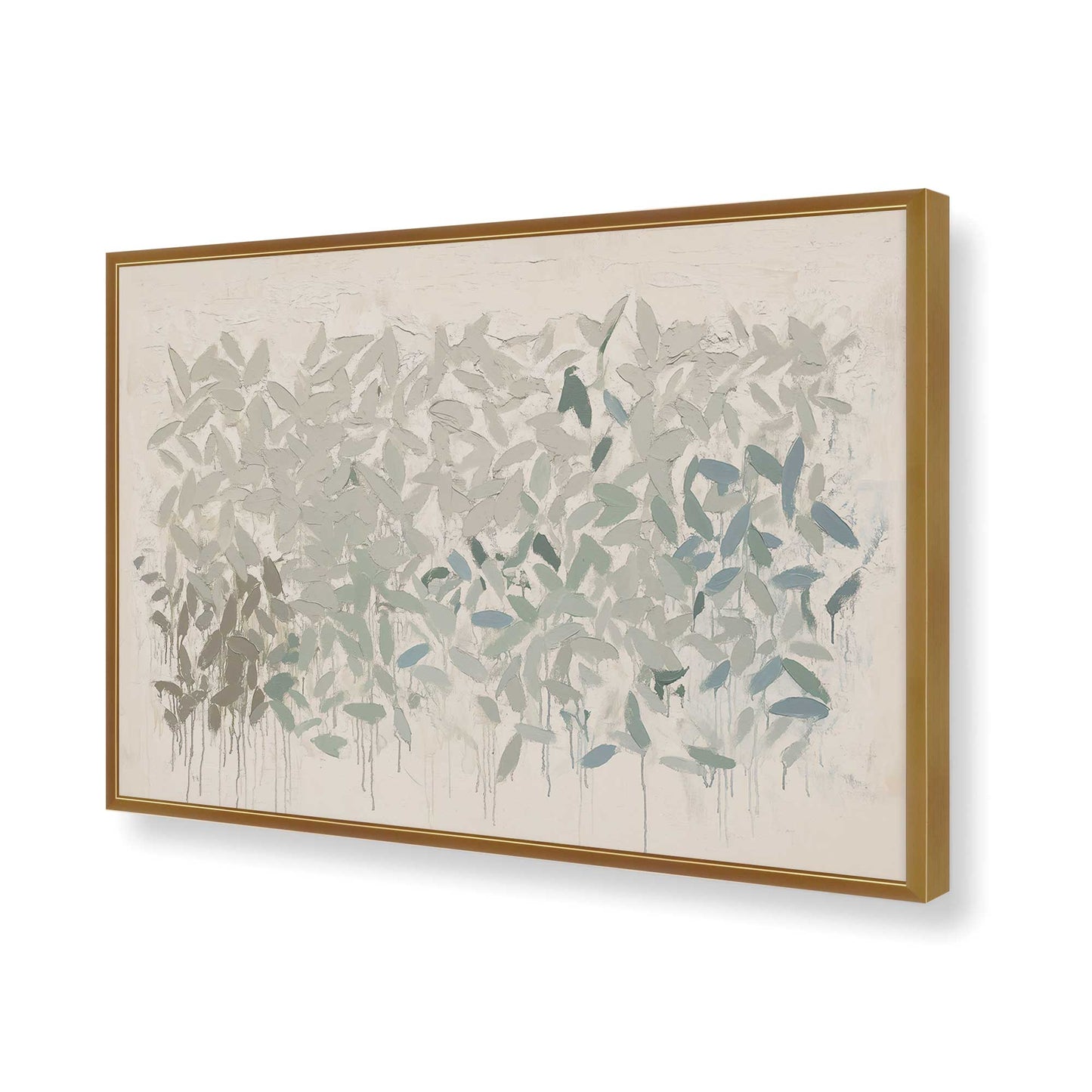 [Color:Polished Gold], Picture of art in a Polished Gold frame of the corner