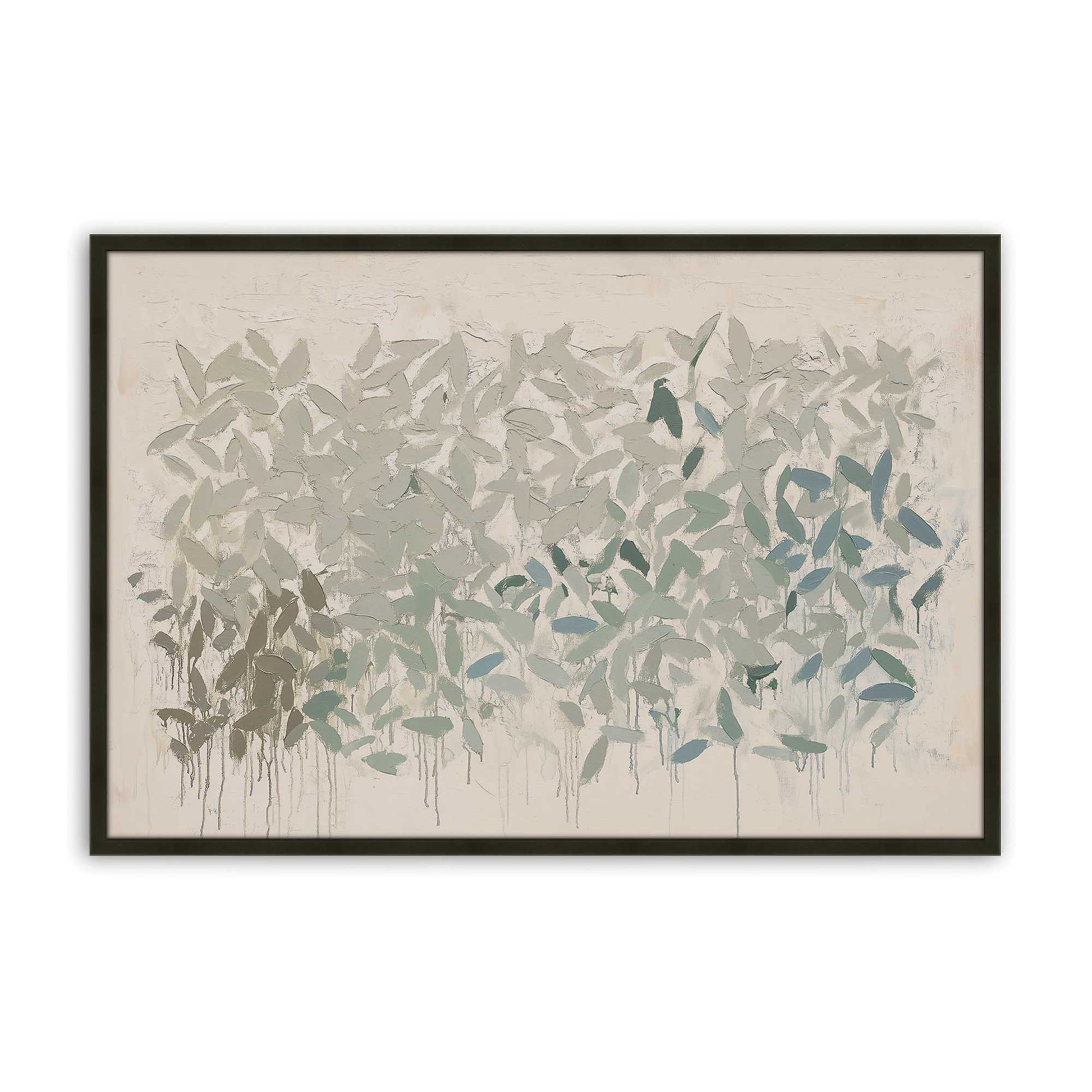 [Color:Satin Black], Picture of art in a Satin Black frame