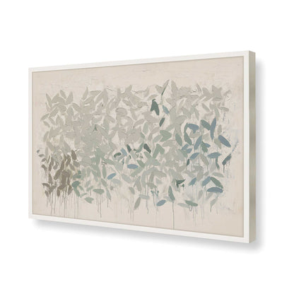 [Color:Opaque White], Picture of art in a Opaque White frame of the corner