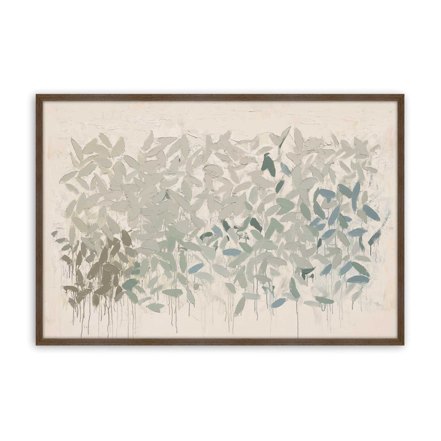 [Color:Walnut], Picture of art in a Walnut frame