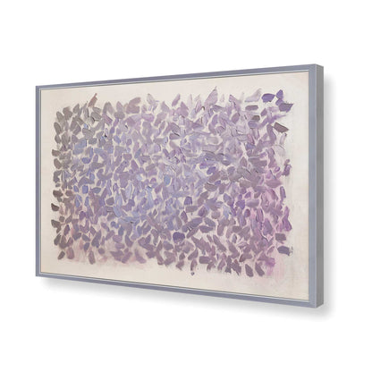 [Color:Polished Chrome], Picture of art in a Polished Chrome frame of the corner