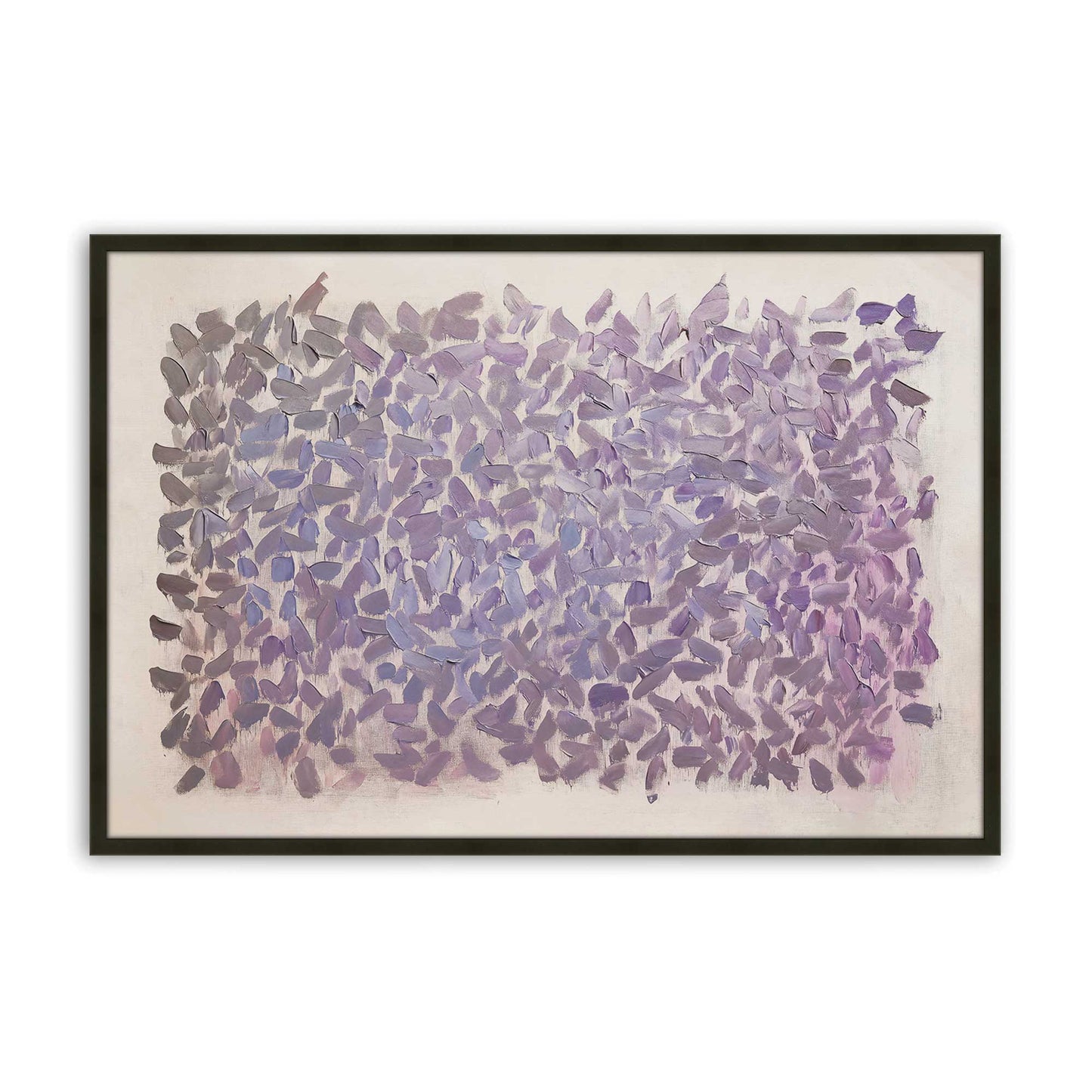 [Color:Satin Black], Picture of art in a Satin Black frame