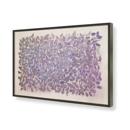 [Color:Satin Black], Picture of art in a Satin Black frame of the corner