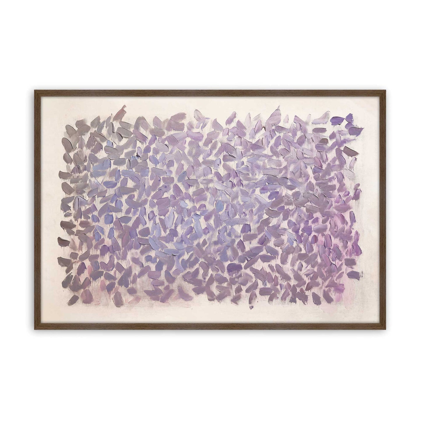 [Color:Walnut], Picture of art in a Walnut frame