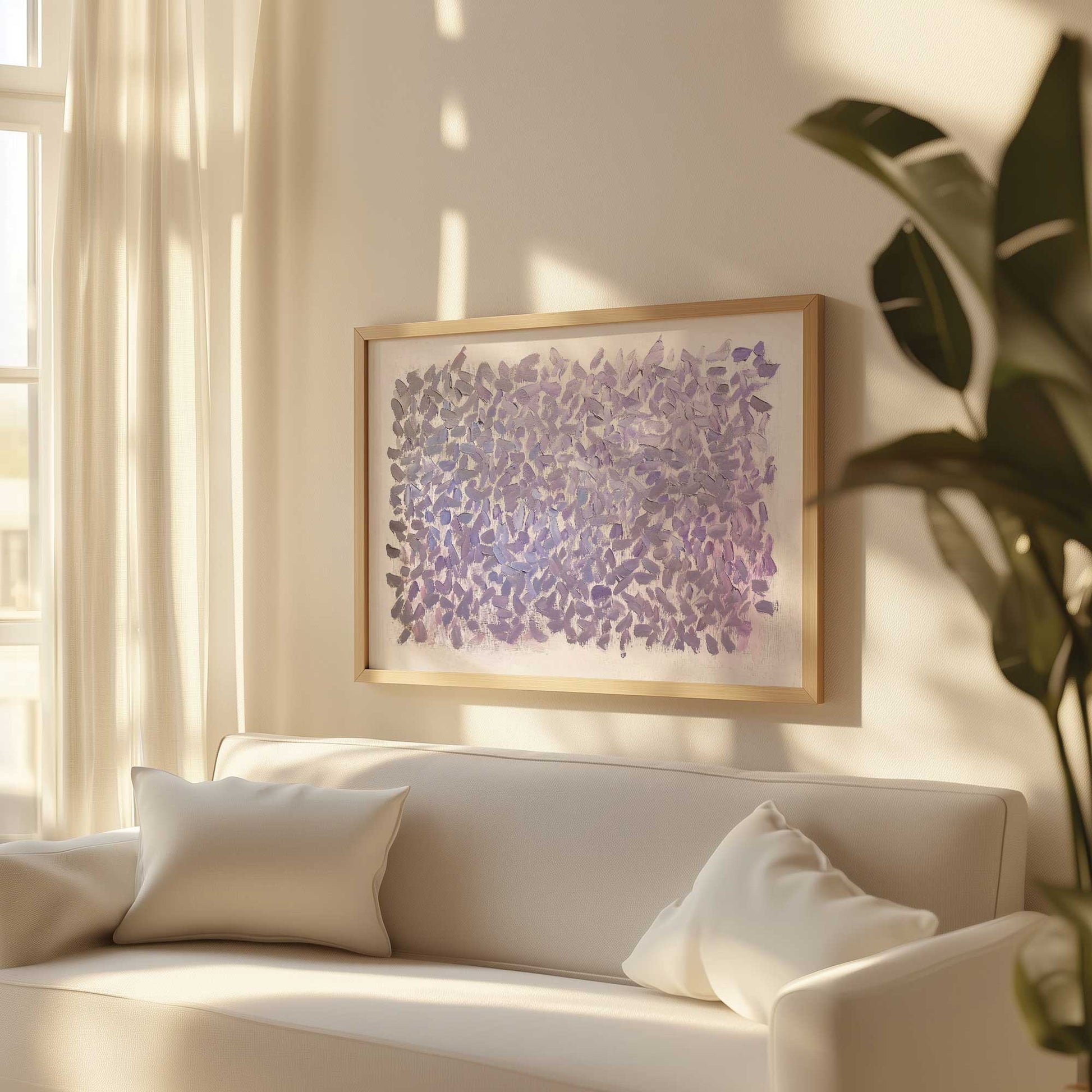 Picture of art in a room