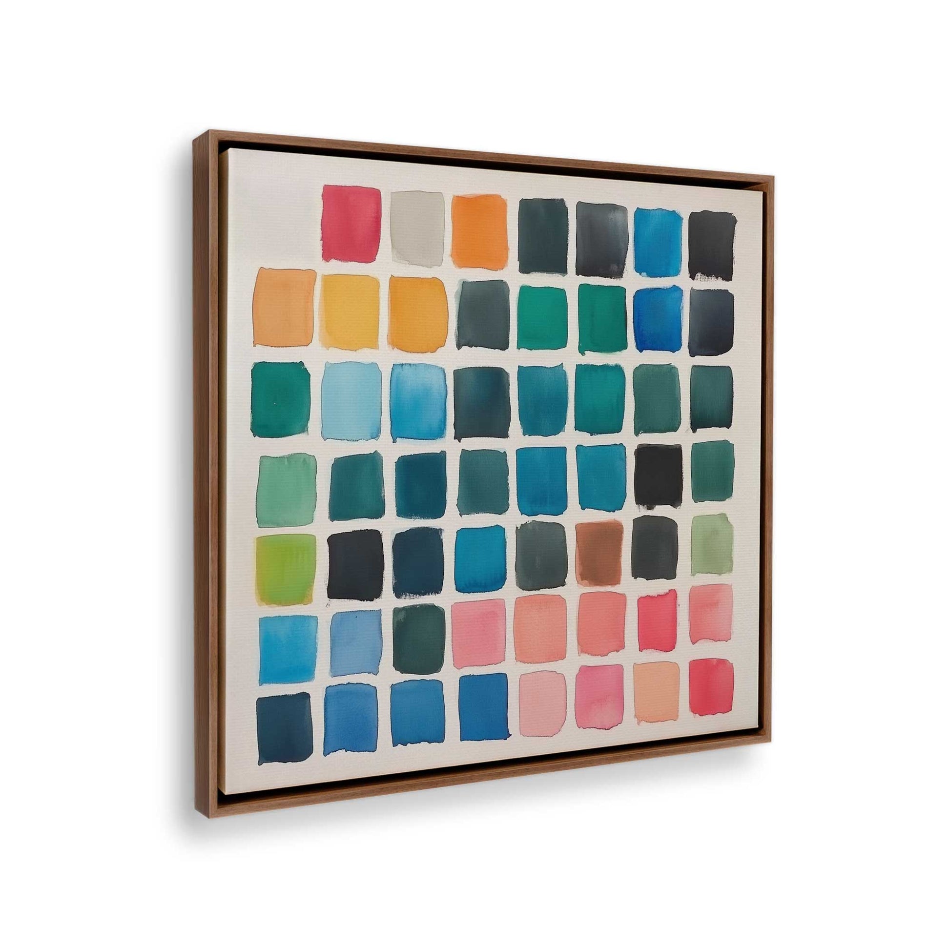 [Color:Walnut], Picture of the corner of the art
