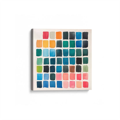 [Color:Stretched Canvas], Picture of art at an angle