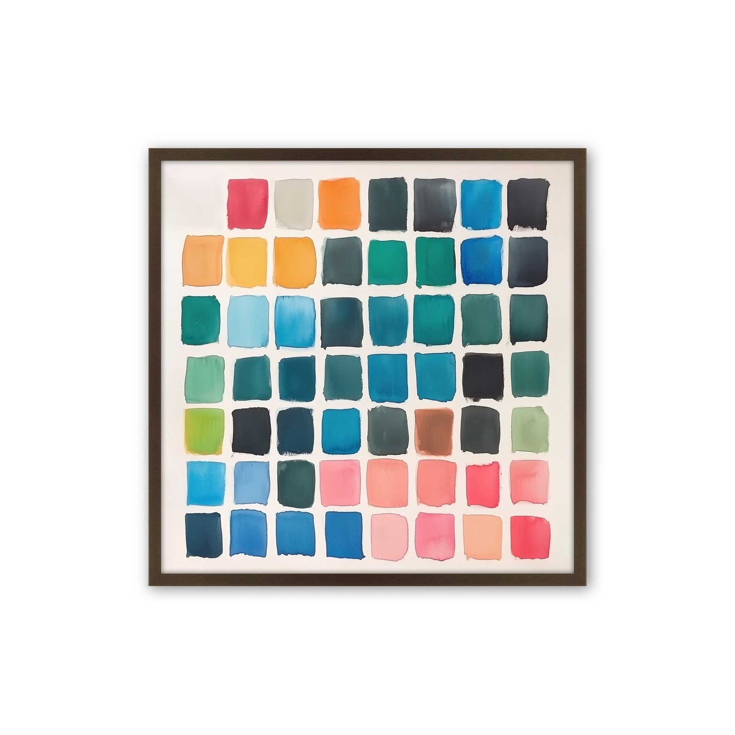 [Color:Espresso], Picture of art in a Espresso frame