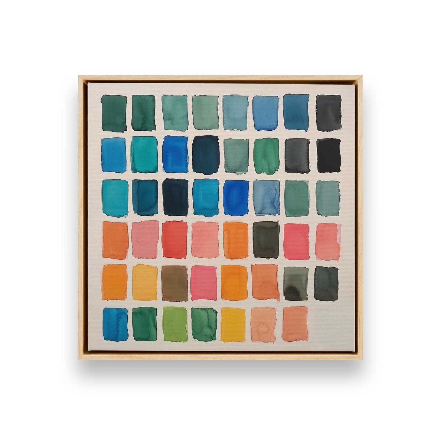 [Color:American Maple], Picture of art in an American Maple frame