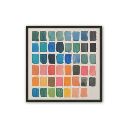 [Color:Satin Black], Picture of art in a Satin Black frame