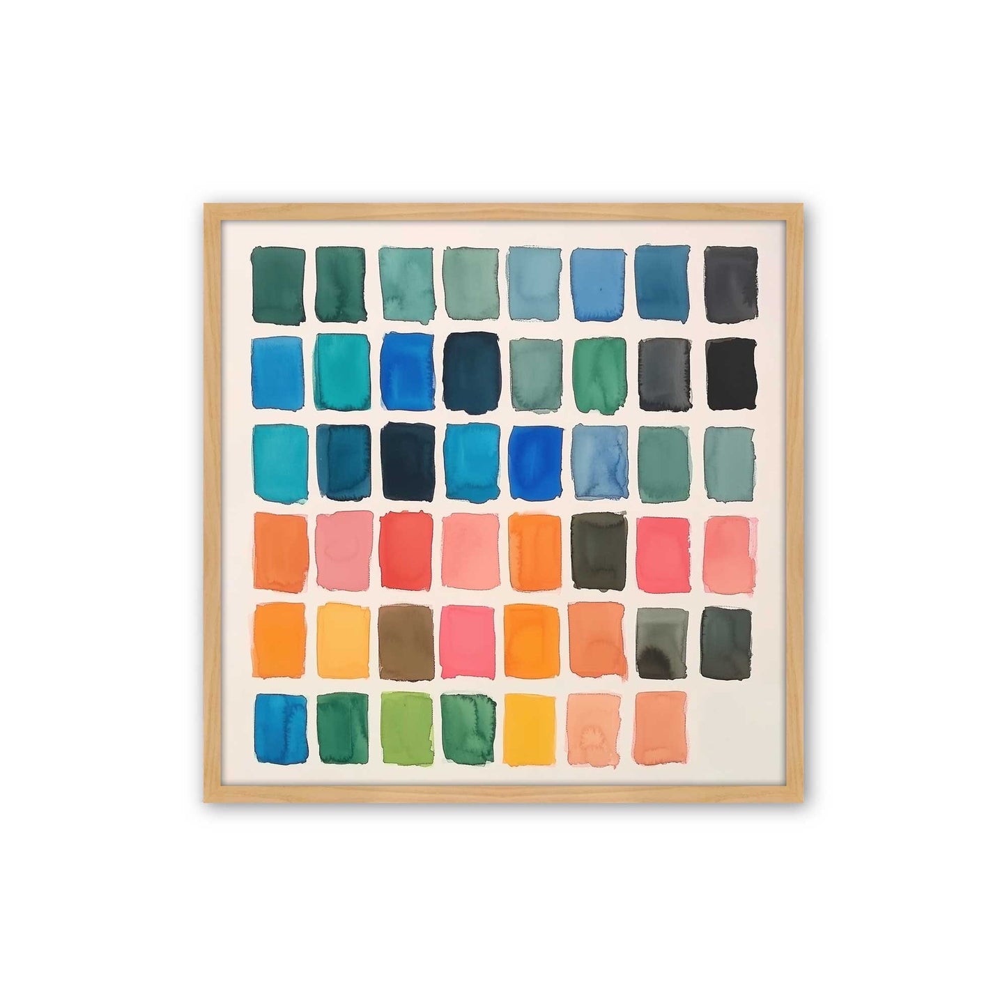 [Color:American Maple], Picture of art in an American Maple frame