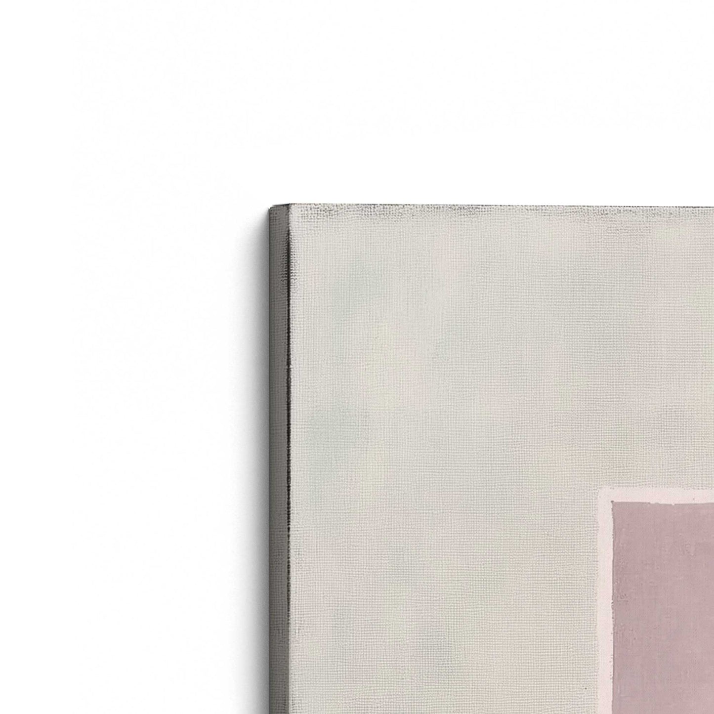 [Color:Stretched Canvas], Picture of the corner of the art